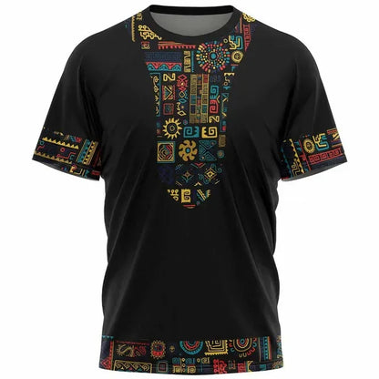 Stylish African Pattern T-Shirt
