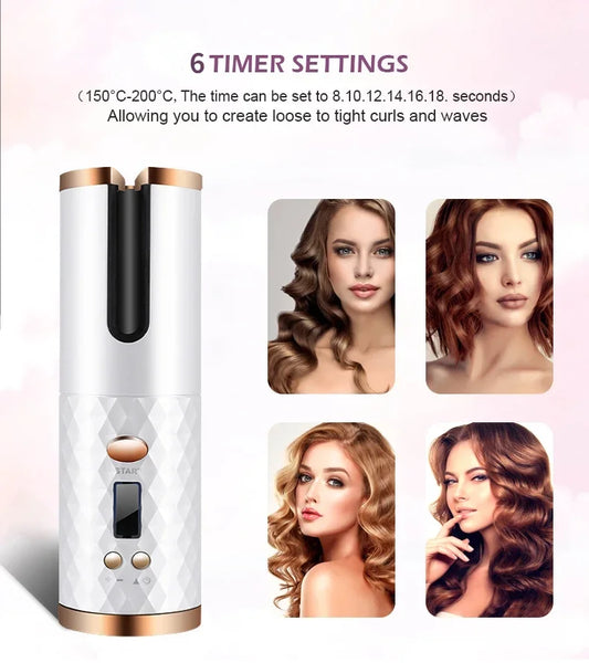 MagicCurl Pro: Wireless Hair Styler