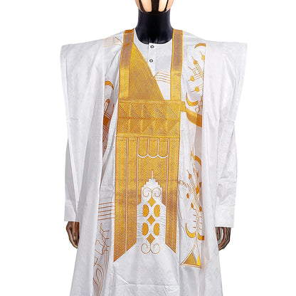 Elegant 3pcs Boubou Men's Outfit