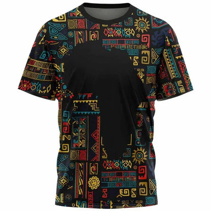 Stylish African Pattern T-Shirt