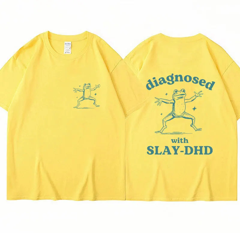 SlayDHD Frog Streetwear T-Shirt