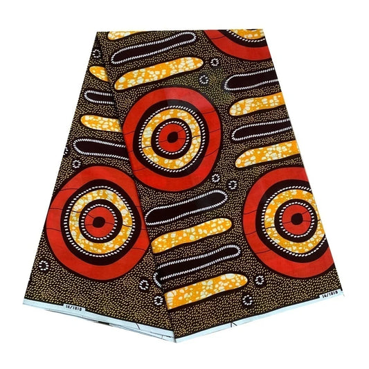 African Wax Cotton Fabric