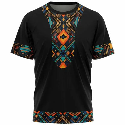 Stylish African Pattern T-Shirt