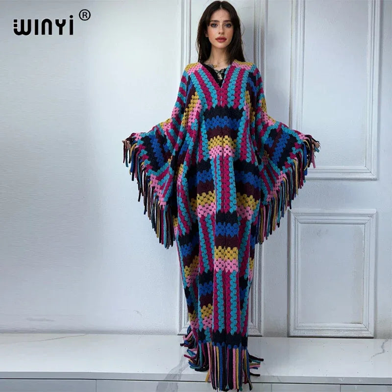 Cozy Boho Winter Dress - 1 / One Size Cozy Boho Winter Dress - 1 / One Size