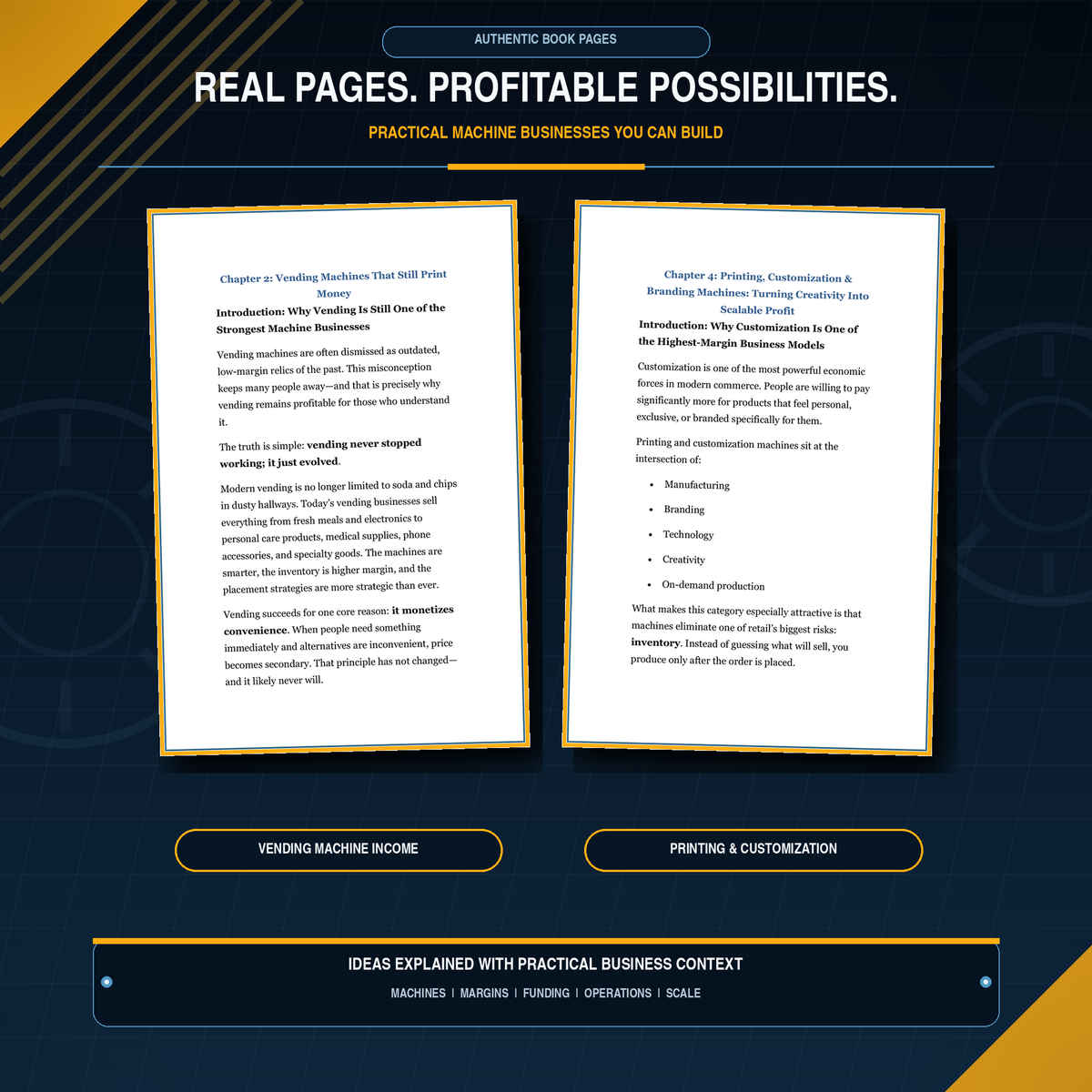 The Machine Business Starter Playbook: 250 Profitable Small Business Machines & Ideas