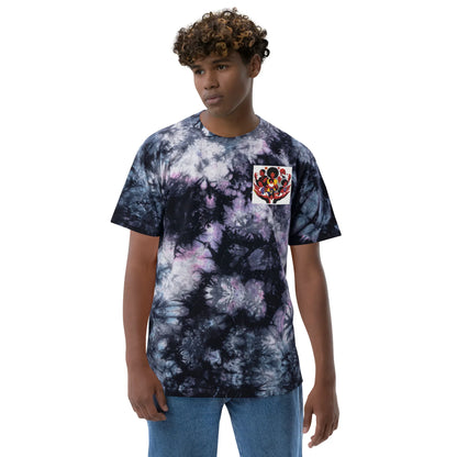 Family Oversized tie-dye t-shirt - B&R African Styles