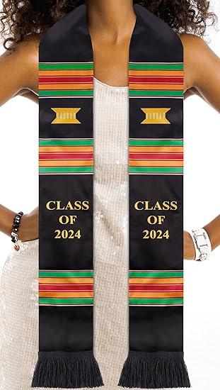Grad Sash: Class of 2024 - B&R African Styles