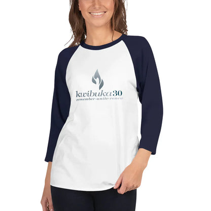 Kwibuka 30 - 3/4 sleeve raglan shirt - B&R African Styles