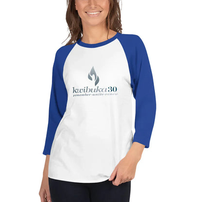 Kwibuka 30 - 3/4 sleeve raglan shirt - B&R African Styles