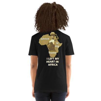 African is my Home Unisex T-Shirt - B&R African Styles