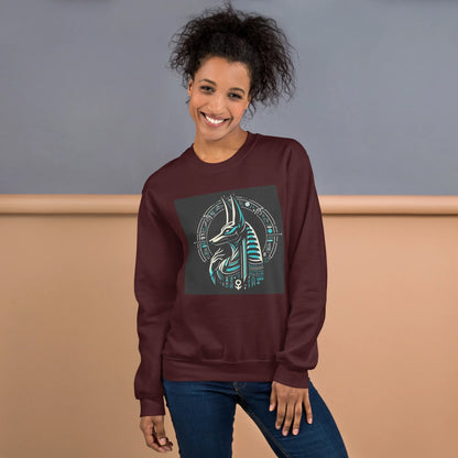 ANUBIS - GOD OF THE AFTERLIFE Unisex Sweatshirt - B&R African Styles