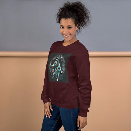 ANUBIS - GOD OF THE AFTERLIFE Unisex Sweatshirt - B&R African Styles