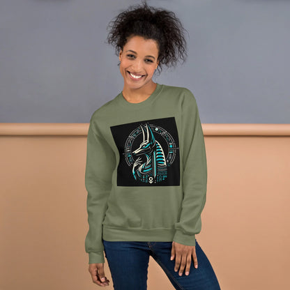 ANUBIS - GOD OF THE AFTERLIFE Unisex Sweatshirt - B&R African Styles