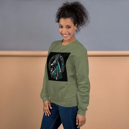 ANUBIS - GOD OF THE AFTERLIFE Unisex Sweatshirt - B&R African Styles