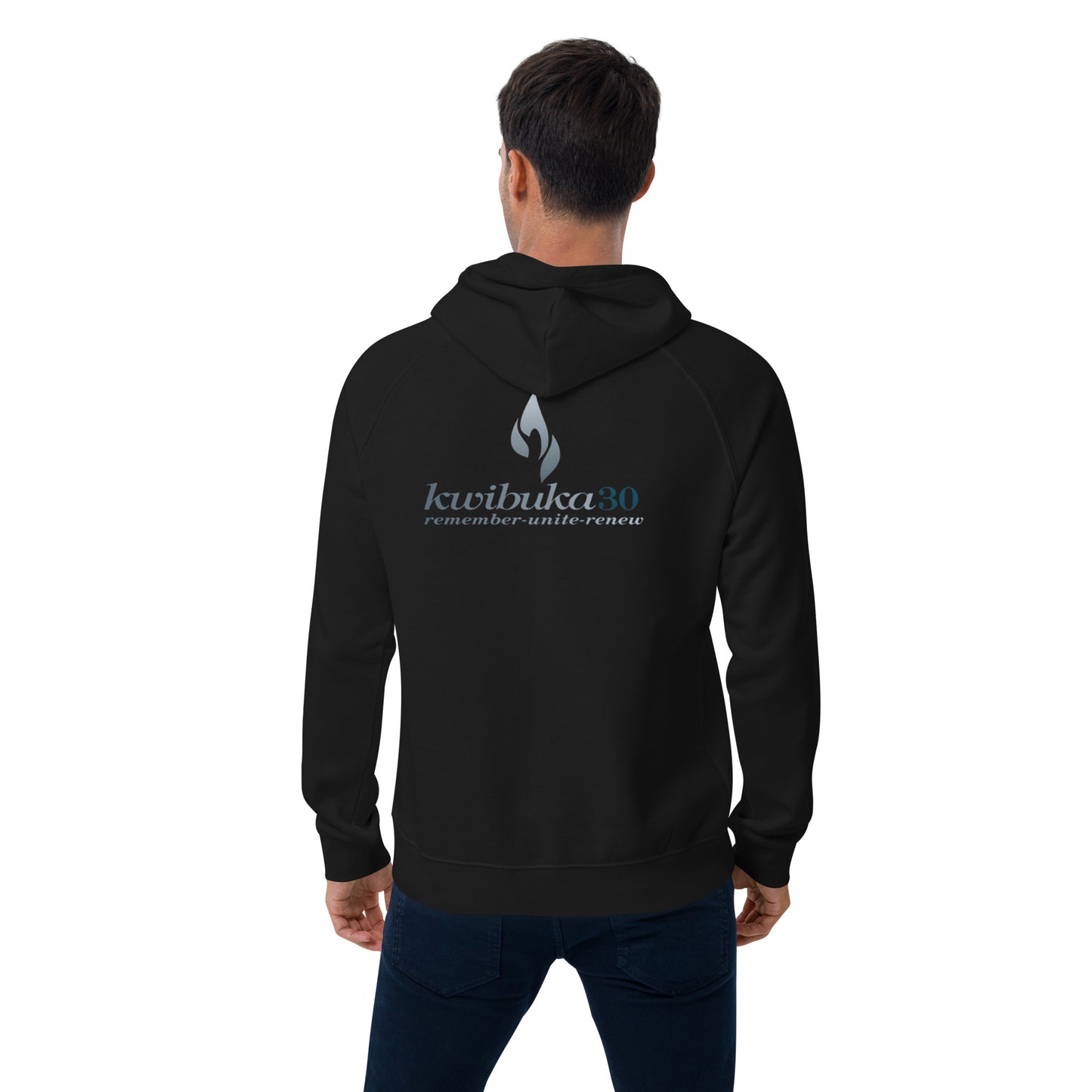 Kwibuka 30 - Unisex eco raglan hoodie