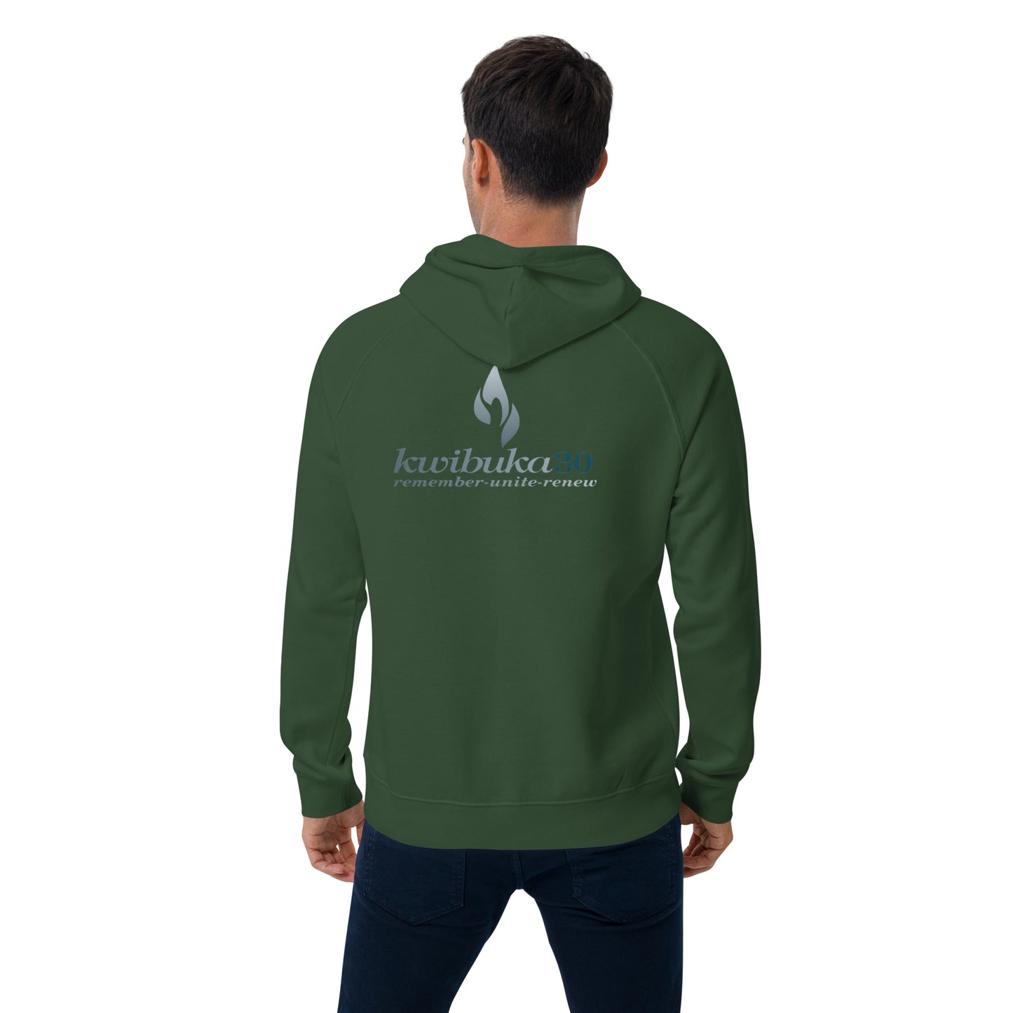 Kwibuka 30 - Unisex eco raglan hoodie