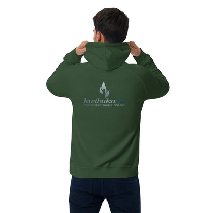 Kwibuka 30 - Unisex eco raglan hoodie - B&R African Styles