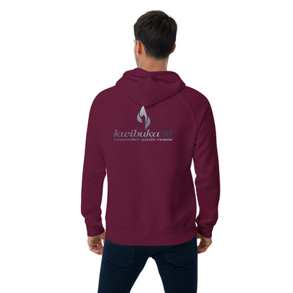 Kwibuka 30 - Unisex eco raglan hoodie - B&R African Styles
