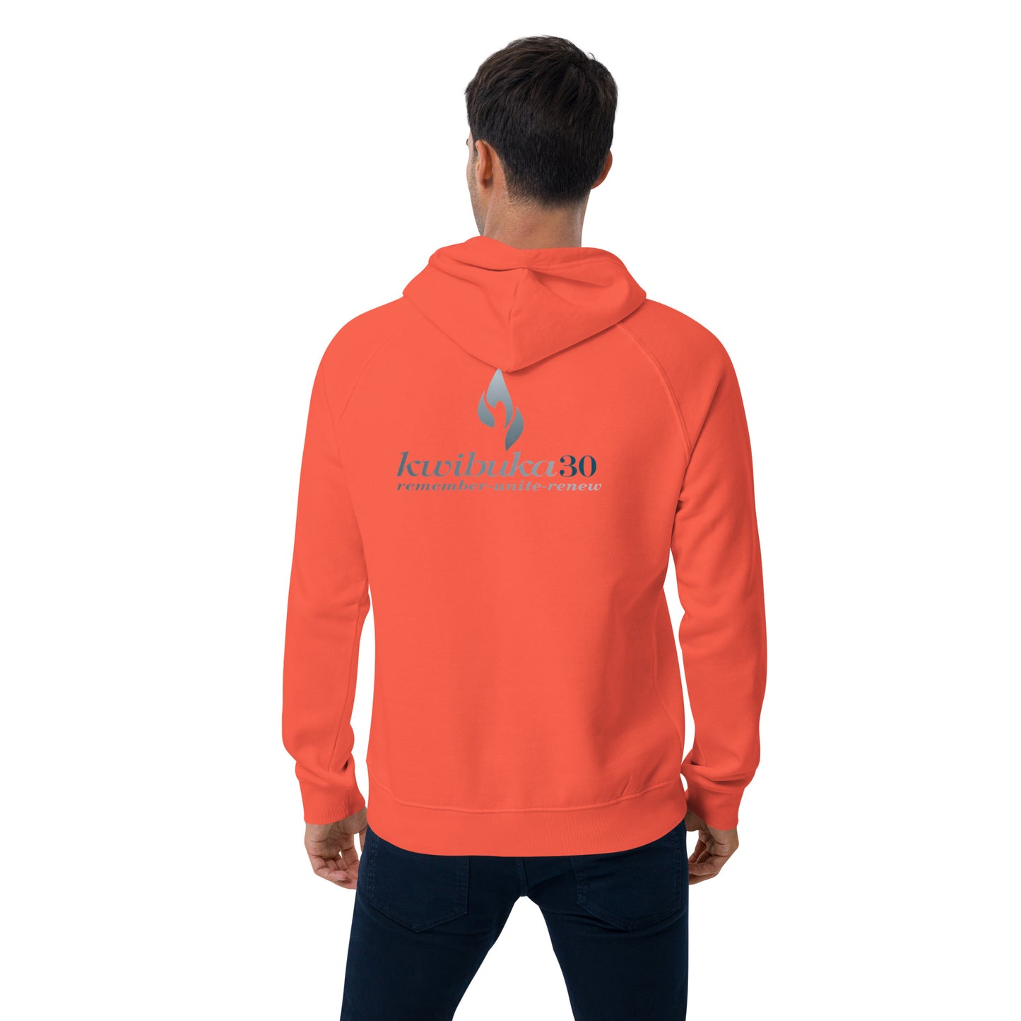 Kwibuka 30 - Unisex eco raglan hoodie