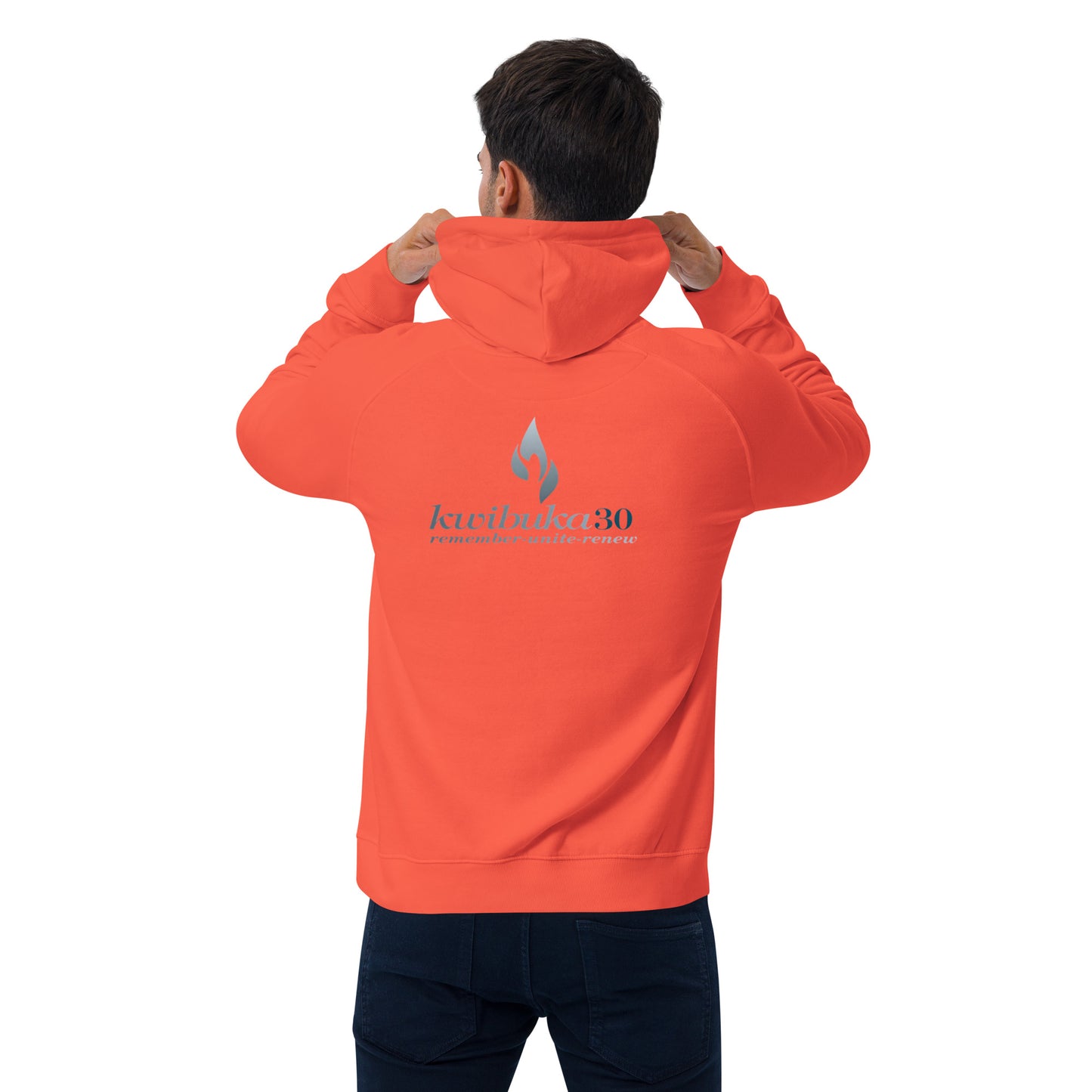 Kwibuka 30 - Unisex eco raglan hoodie