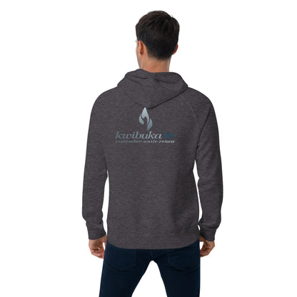 Kwibuka 30 - Unisex eco raglan hoodie - B&R African Styles