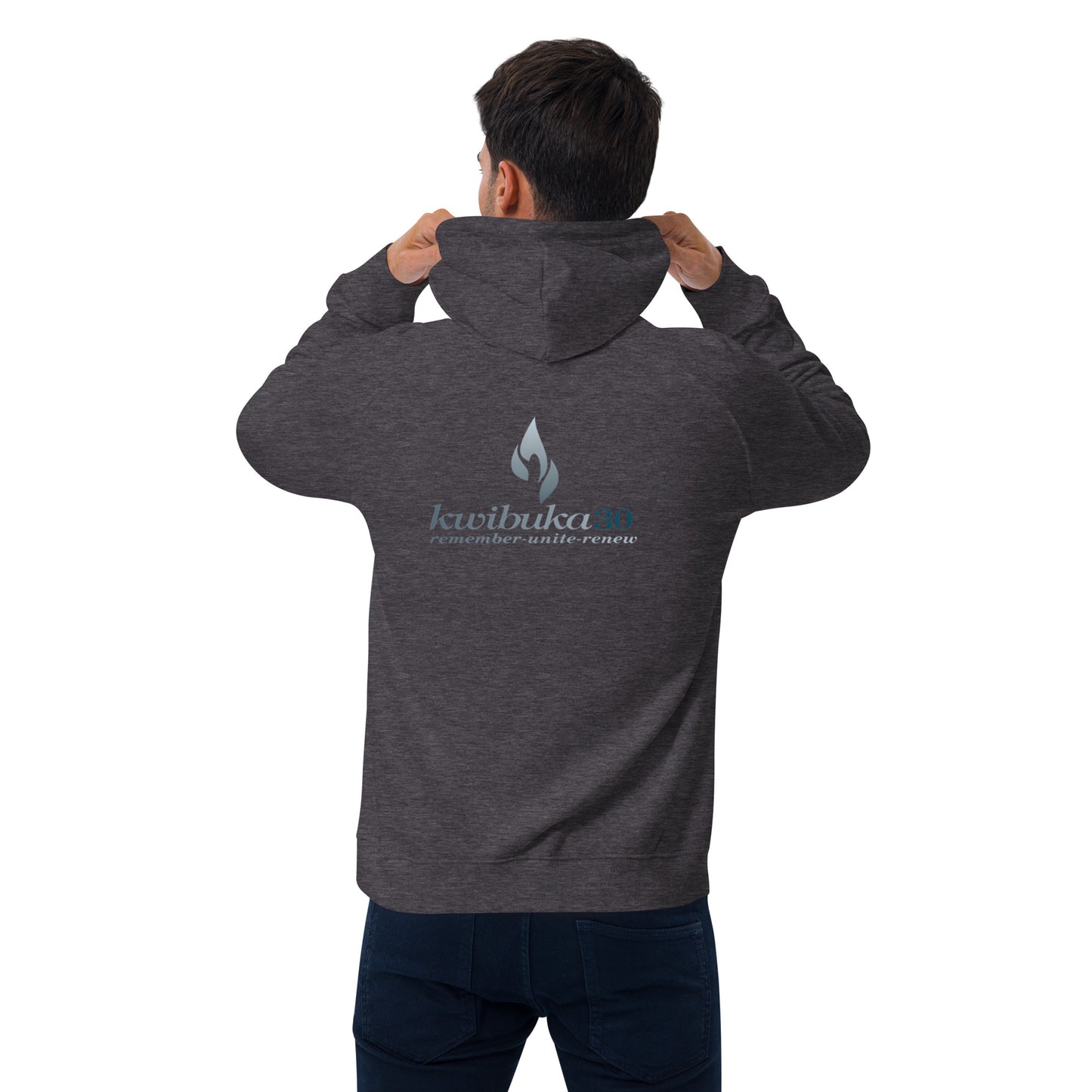 Kwibuka 30 - Unisex eco raglan hoodie