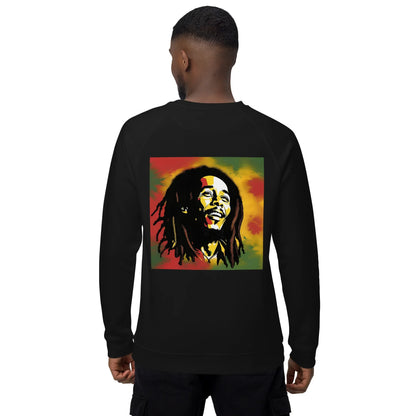 Great Bob Unisex organic raglan sweatshirt - B&R African Styles