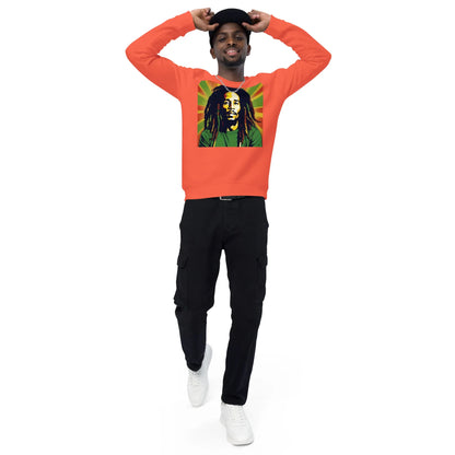 Great Bob Unisex organic raglan sweatshirt - B&R African Styles