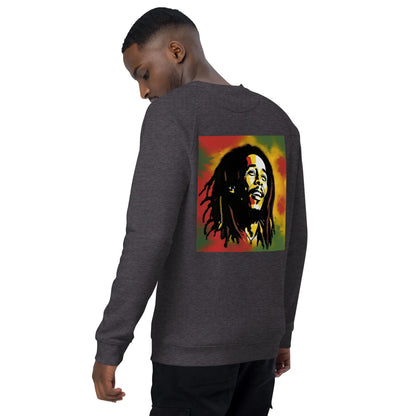 Great Bob Unisex organic raglan sweatshirt - B&R African Styles
