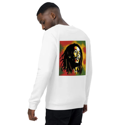 Great Bob Unisex organic raglan sweatshirt - B&R African Styles