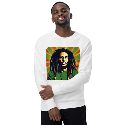 Great Bob Unisex organic raglan sweatshirt - B&R African Styles