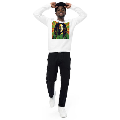 Great Bob Unisex organic raglan sweatshirt - B&R African Styles