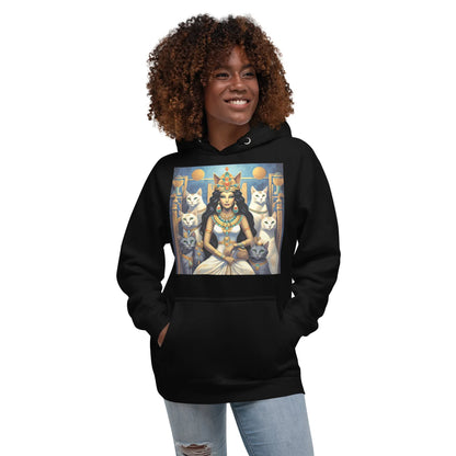 BASTET - GODDESS OF HOME AND FAMILY Unisex Hoodie - B&R African Styles