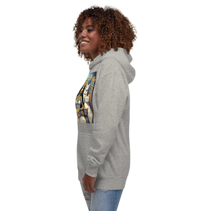 BASTET - GODDESS OF HOME AND FAMILY Unisex Hoodie - B&R African Styles