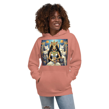 BASTET - GODDESS OF HOME AND FAMILY Unisex Hoodie - B&R African Styles