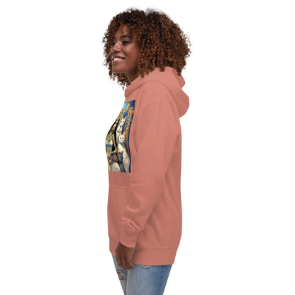 BASTET - GODDESS OF HOME AND FAMILY Unisex Hoodie - B&R African Styles