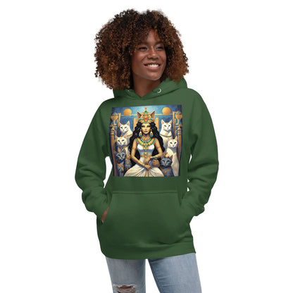 BASTET - GODDESS OF HOME AND FAMILY Unisex Hoodie - B&R African Styles