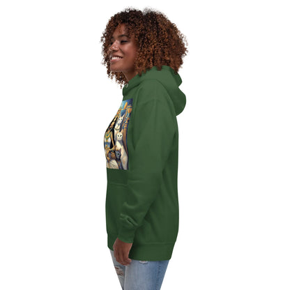 BASTET - GODDESS OF HOME AND FAMILY Unisex Hoodie - B&R African Styles