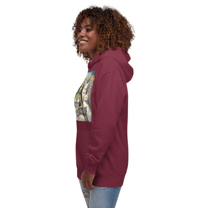 BASTET - GODDESS OF HOME AND FAMILY Unisex Hoodie - B&R African Styles