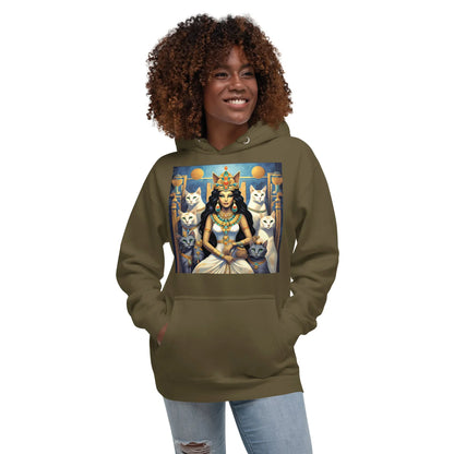 BASTET - GODDESS OF HOME AND FAMILY Unisex Hoodie - B&R African Styles