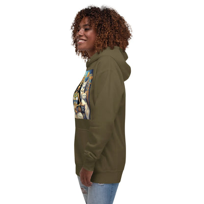 BASTET - GODDESS OF HOME AND FAMILY Unisex Hoodie - B&R African Styles