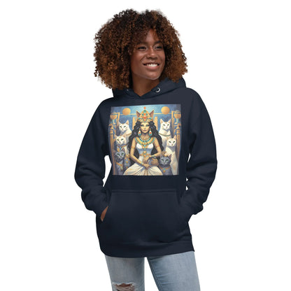 BASTET - GODDESS OF HOME AND FAMILY Unisex Hoodie - B&R African Styles