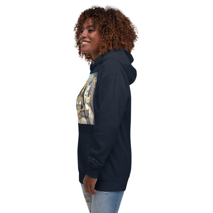 BASTET - GODDESS OF HOME AND FAMILY Unisex Hoodie - B&R African Styles