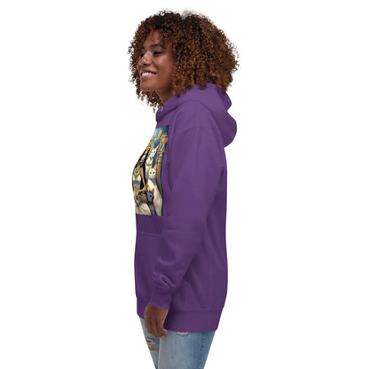 BASTET - GODDESS OF HOME AND FAMILY Unisex Hoodie - B&R African Styles