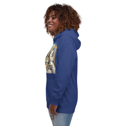 BASTET - GODDESS OF HOME AND FAMILY Unisex Hoodie - B&R African Styles
