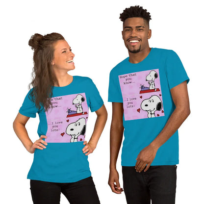 Hope you know that I love you a lot Unisex t-shirt - B&R African Styles