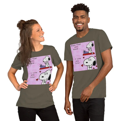 Hope you know that I love you a lot Unisex t-shirt - B&R African Styles