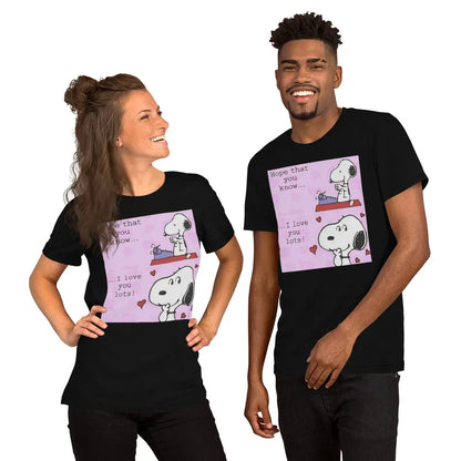 Hope you know that I love you a lot Unisex t-shirt - B&R African Styles