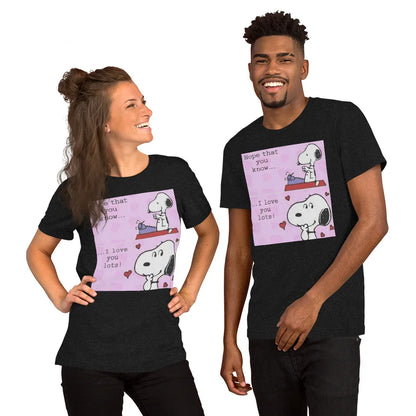 Hope you know that I love you a lot Unisex t-shirt - B&R African Styles