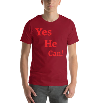 Yes He Can! Unisex t-shirt - B&R African Styles